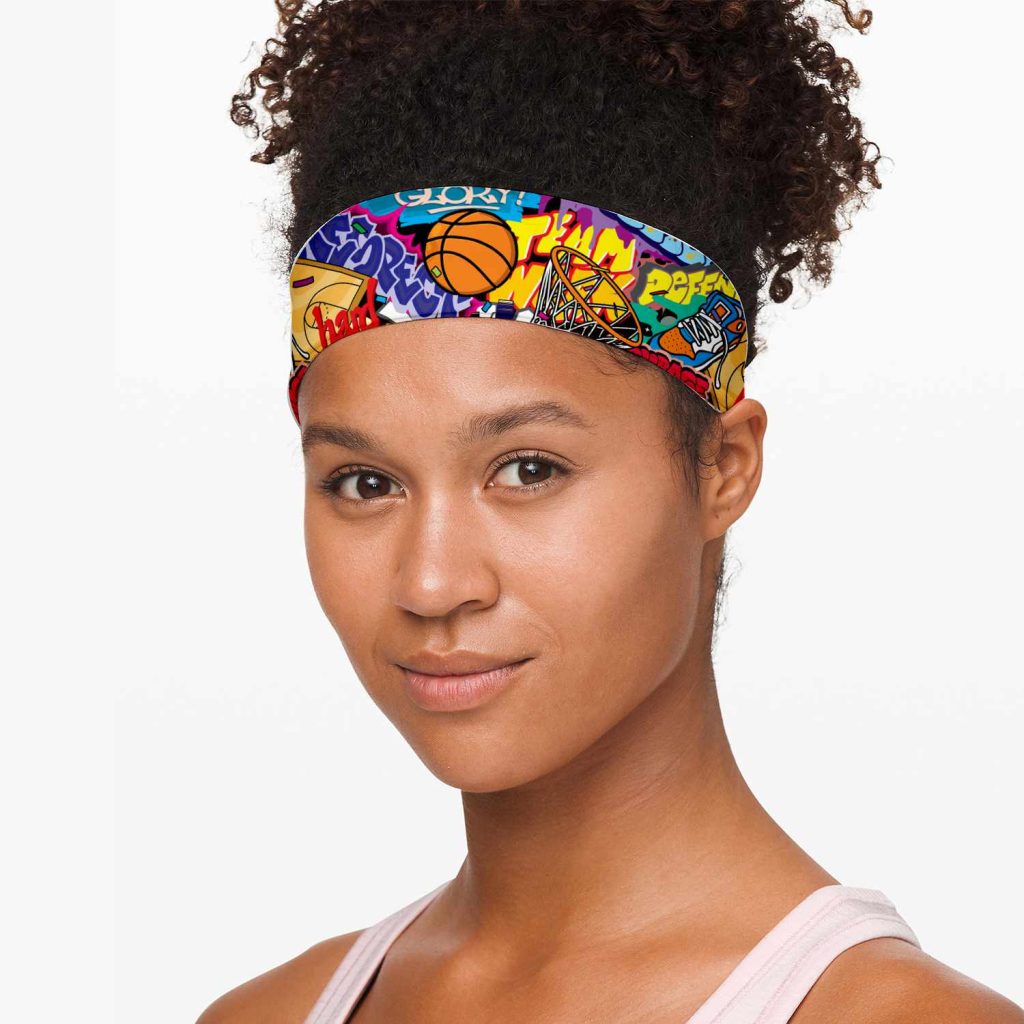 Reversable Graffiti Headband