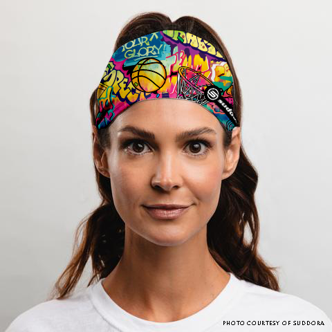 Graffiti Tie Dye Headband