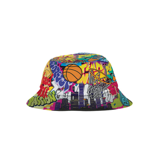 Basketball Graffiti Bucket Hat
