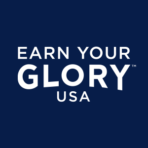 Earn Your Glory USA Sticker