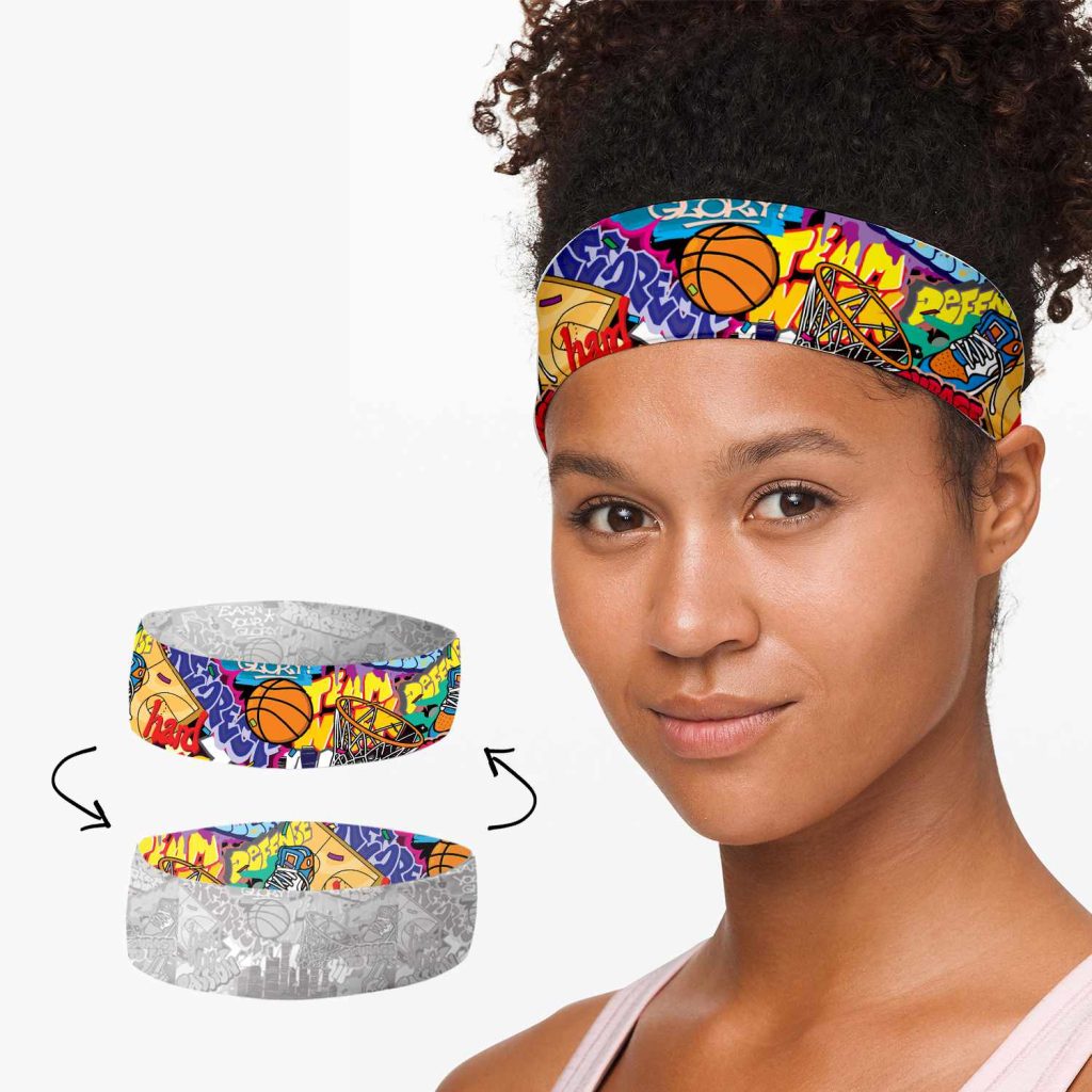 Reversable Graffiti Headband